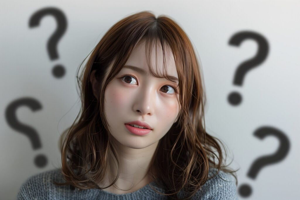 悩む女性